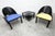 Armchairs and Coffee Table by Patrice Bonneau for Genexco, 1980s, Set of 3 For Sale - Image 11 of 18