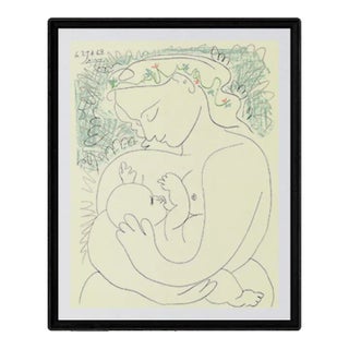 1996 Pablo Picasso 'Maternite' Offset Lithograph For Sale