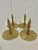 Late 20th Century Late 20th Century Andrea by Sadek Hollywood Regency Brass Rosette Style Curtain Tiebacks - A Set of 4 For Sale - Image 5 of 8