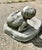 Stone Garden Bird Bath with Small Child Feeding the Birds, 1950 For Sale - Image 7 of 8