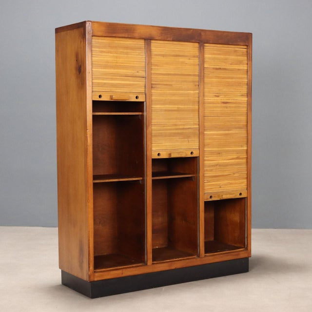 Cabinet with Shutter, 1950s For Sale - Image 3 of 10