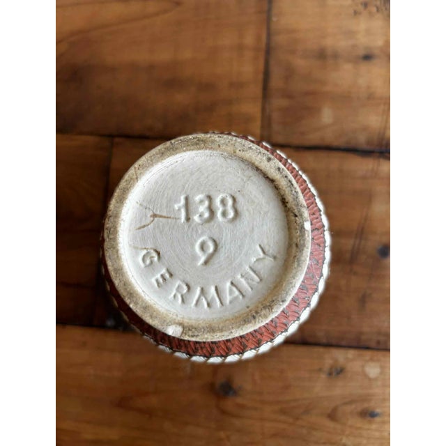 1960s Vintage Dumler & Breiden West German Sgraffito Vase For Sale - Image 4 of 4