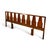 Broyhill Young Manufacturing Sculptural Vintage Mid Century Modern King Headboard C. 1960s For Sale - Image 4 of 6