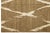 Textile Modern Hand-Woven Tan Wool Rug With Geometric Design For Sale - Image 7 of 11