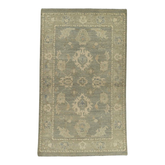 Oushak Rug 3' x 5'2" #21366 For Sale