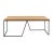 Contemporary Grão #1 Center Table in Light Cork with Black Legs by Mendes Macedo for Galula For Sale - Image 3 of 7