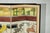 Wood Japanese Inspired Six-Panel Screen with Horses in Stable with Bamboo Backdrop For Sale - Image 7 of 18