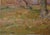 1960s Impressionist Treelandscape Painting, Antique Soviet Art, 1960s 33-47 For Sale - Image 5 of 6