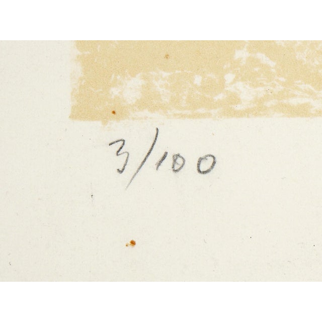 Printmaking Materials Pair of Vintage Federico Righi Italian Limited Edition Lithographs, Nude Studies For Sale - Image 7 of 8