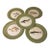 1950s French Marcel Guillot Hand-Painted French Ceramic Fish Dinner Plates - Set of 5 For Sale