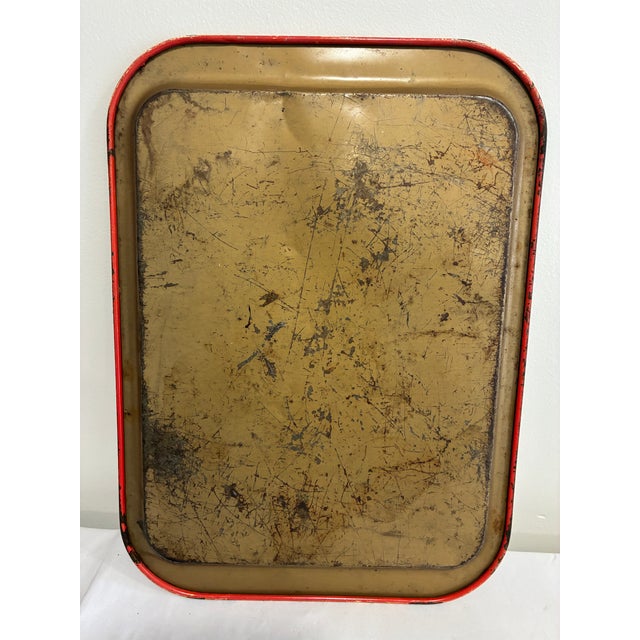 Vintage 1973 Coca-Cola Hamilton King Metal Advertising Serving Tray For Sale - Image 9 of 10
