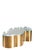 Contemporary The New Set of 2 Luca Coffee Tables in Gold With Acrylic Top For Sale - Image 3 of 10
