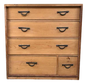 Antique Japanese Taisho Era Tansu Cabinet, 1920s