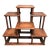 Vintage Chinese Huali Rosewood "Staggered" Tabletop Display Stand (Curio Shelf) For Sale