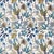 Harlequin Nalina Fabric in Indigo/Mustard/Stone - a Sample For Sale