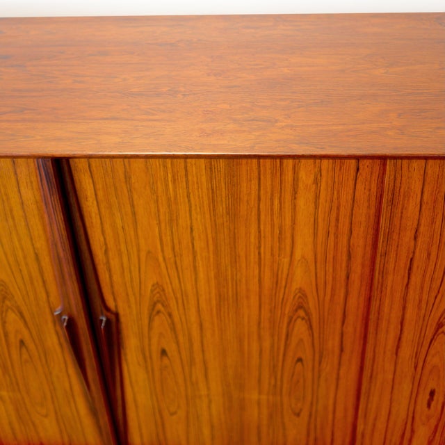 Omann Jun. Model #13 Danish Rosewood Highboard Designed by Gunni Omann For Sale - Image 14 of 18