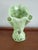1950's Mid Century Vase Style Green Ceramic Tv Lamp For Sale - Image 4 of 5