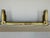 Fine Antique Lions Head Brass Fireplace Fender With Acorn Finials For Sale - Image 14 of 14
