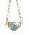 Australian Opal Heart Necklace Jen Proudman Jewelry Australian Opal, Zambian Emerald & 14k Gold Carved Australian heart...