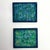 Vintage Abstract Diptych Paintings- Set of 2 For Sale In New York - Image 6 of 11