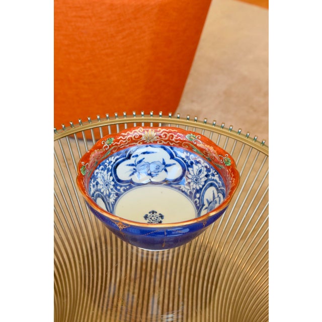 Early 19th Century Japanese Edo Period Imari Porcelain Bowl For Sale - Image 5 of 6