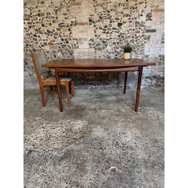 Absolutely stunning example of this amazing g plan table from the danish design range. designed by ib kofod-larsen stamped...