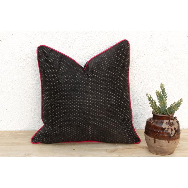 Woven in Gujarat, western India, from antique Mashru, the traditional silk-warp, cotton-weft cloth prized for its lustrous...