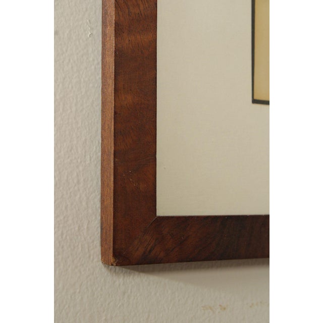 1940s Unsigned Ink Stipple Drawing, Chianti For Sale - Image 5 of 12