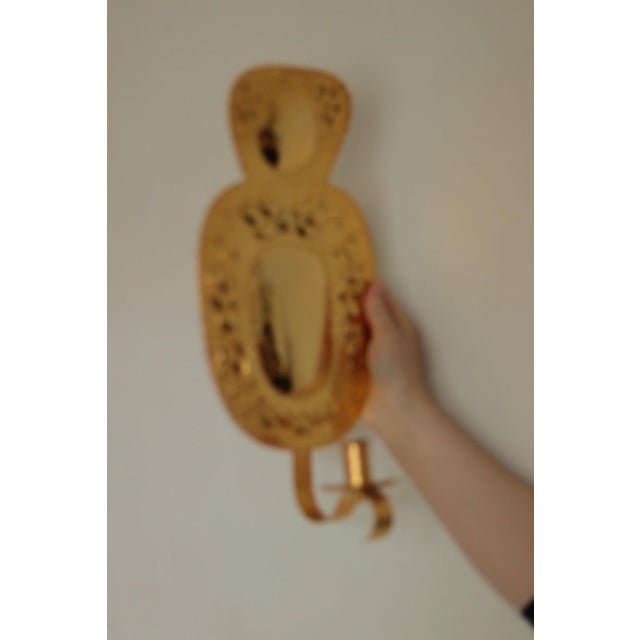 Mid-Century Modern Mid-Century Swedish Brass Sconces, Set of 2 For Sale - Image 3 of 18