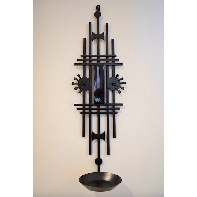 Danish Wall Candleholder from Dantoff, 1970s For Sale - Image 6 of 6