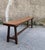 Brown Rustic Oak Bench, France, 1970 For Sale - Image 8 of 14