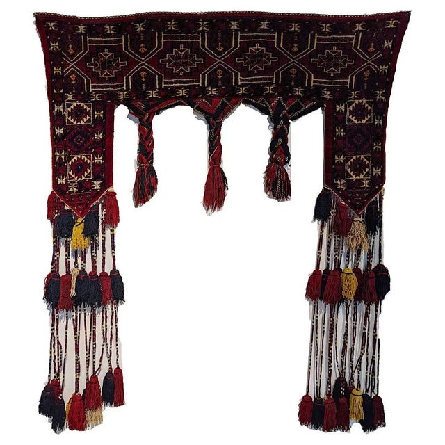 Antik Ersari Kamuk Salor Gapylyk Jallar Paishar, 1910s For Sale - Image 13 of 13