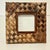 Vintage Coastal Boho Chic Woven Rush Wicker Picture Frame, 3” X 3” Image For Sale - Image 6 of 11