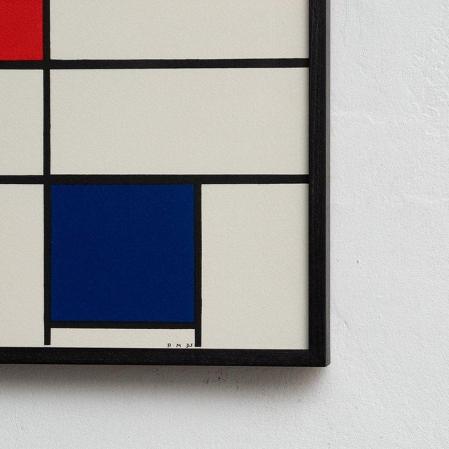 Piet Mondrian, Composition C No. III n Red, Blue, and Yellow, Lithograph, 1920s-1940s For Sale - Image 11 of 13