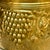 Metal Monumental Vintage English Brass Repoussé Jardinière For Sale - Image 7 of 12