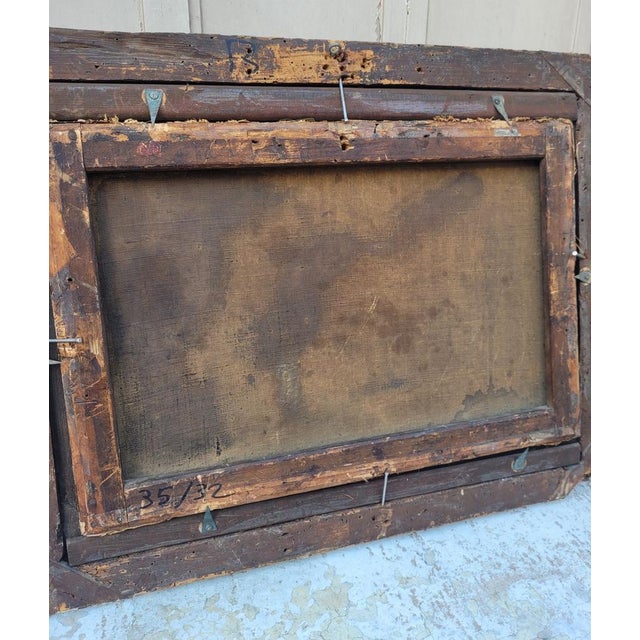 Fishermen, 18th Century, Oil on Canvas, Framed For Sale - Image 3 of 18