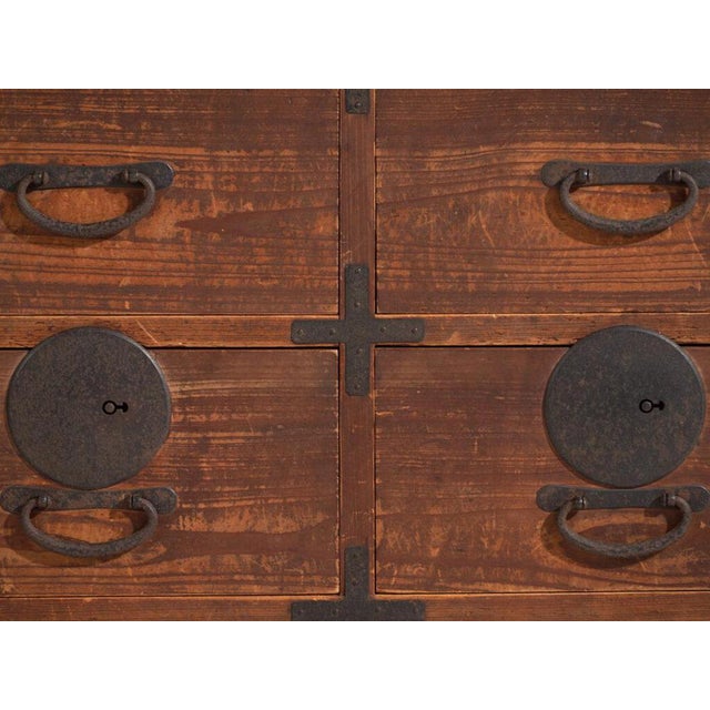 Antique Japanese Tansu Chest of Drawers For Sale - Image 10 of 13
