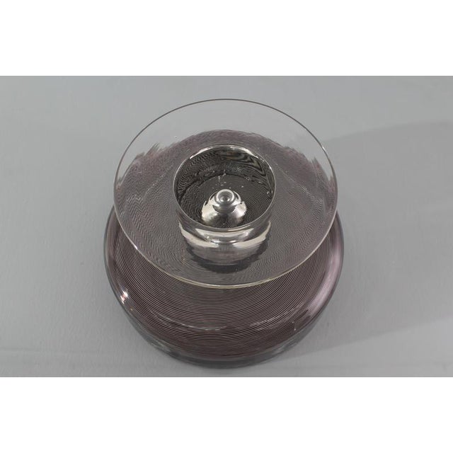 Rovaniemi Series Centerpiece in Glass attributed to Tapio Wirkkala for Venini, Italy, 1972 For Sale - Image 10 of 15
