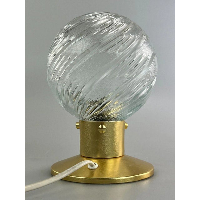 Gold Space Age Ball Table Lamp, 1960s For Sale - Image 8 of 13