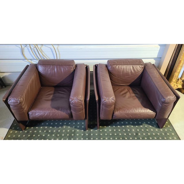 1990s Duc Model Chairs by Mario Bellini for Cassina, 1986, Set of 2 For Sale - Image 5 of 18