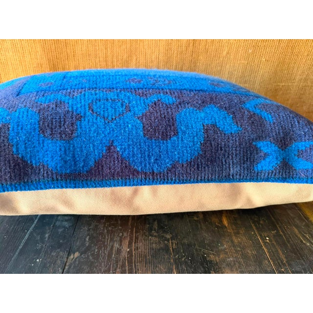 Vintage Turkish Wool Totem Pillow For Sale In Los Angeles - Image 6 of 13