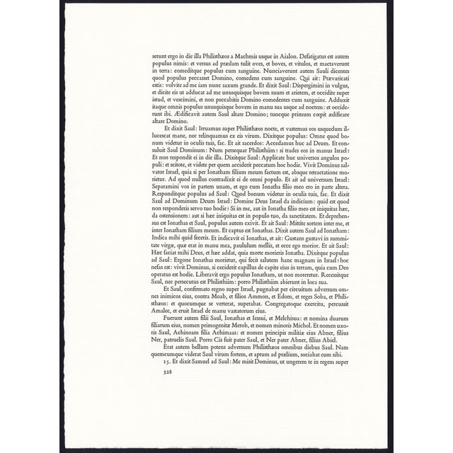 1967 Salvador Dalí Biblia Sacra Lithograph "Gloria Vultus Moysi" (Glory of the Face of Moses) For Sale In New York - Image 6 of 10