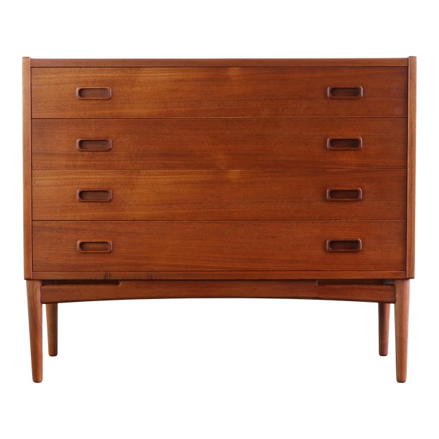 Arne Hovmand Olsen Teak 4 Drawer Chest of Drawers for Mogens Kold For Sale