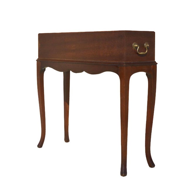 Mid-Century Modern Teak Planter with Container, 1950s For Sale - Image 12 of 12