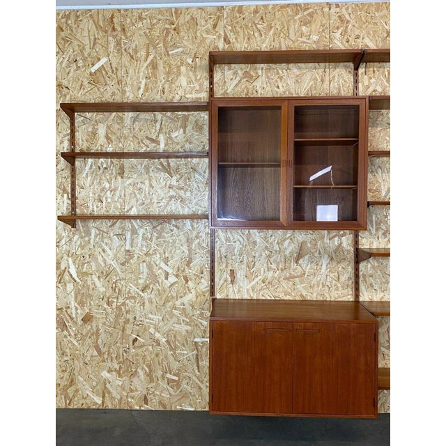 Danish Teak Wall Unit, 1960s For Sale - Image 11 of 13