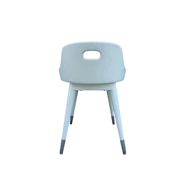 Vintage White Stools, 1950s, Set of 4 For Sale - Image 6 of 9