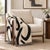 Franz Kline Black and Cream Abstract Woven Throw Blanket – 60 × 50 For Sale - Image 4 of 5