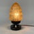 Amber Glass and Burnished Brass Table Lamp, Sweden, 1930s For Sale - Image 12 of 18
