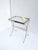 Mid-Century Modern Chrome Glass Side Drinks Table, Midcentury Modern, Circa Mid-20th Century For Sale - Image 3 of 10