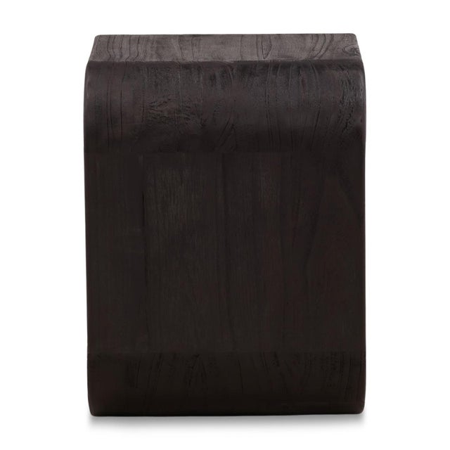Contemporary Modern Minimalist Open Cube Side Table For Sale - Image 3 of 4